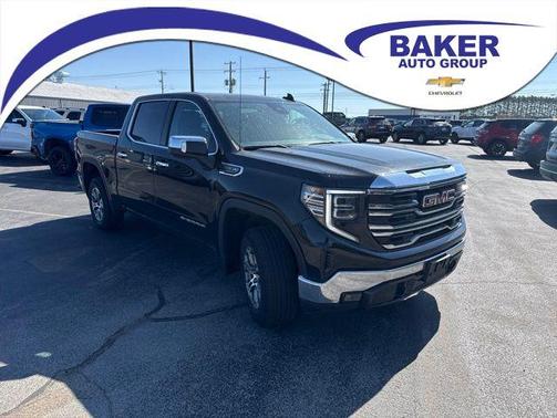 Summit White 2025 GMC Sierra 1500 SLT