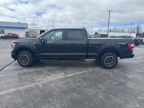 Agate Black Metallic 2021 Ford F-150 Lariat