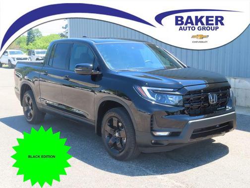 Crystal Black Pearl 2025 Honda Ridgeline Black
