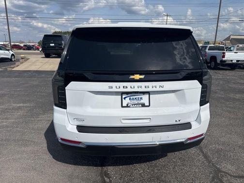 Summit White 2026 Chevrolet Suburban LT
