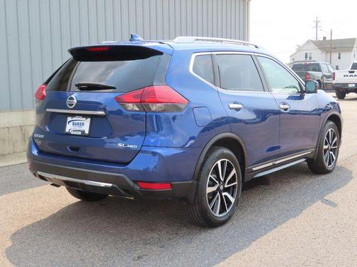 Caspian Blue 2017 Nissan Rogue SL
