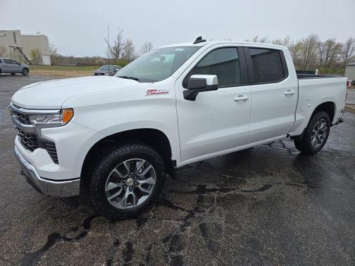 Summit White 2026 Chevrolet Silverado 1500 LT