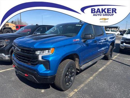 Glacier Blue Metallic 2022 Chevrolet Silverado 1500 LT Trail Boss
