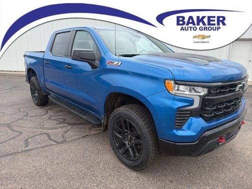Glacier Blue Metallic 2022 Chevrolet Silverado 1500 LT Trail Boss