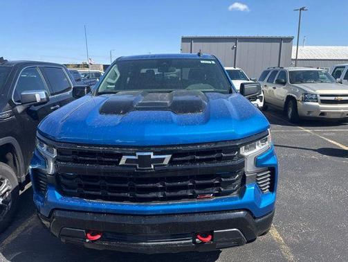 Glacier Blue Metallic 2022 Chevrolet Silverado 1500 LT Trail Boss