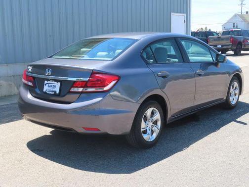 Urban Titanium Metallic 2014 Honda Civic LX