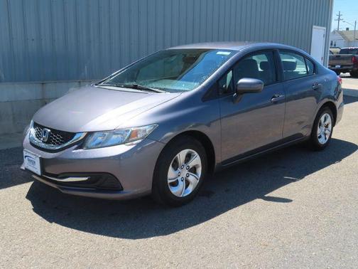 Urban Titanium Metallic 2014 Honda Civic LX