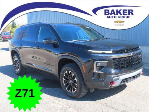 Mosaic Black Metallic 2025 Chevrolet Traverse AWD Z71