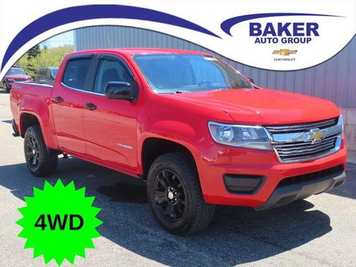 Red Hot 2018 Chevrolet Colorado LT