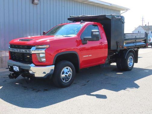 Red 2022 Chevrolet Silverado 3500 LT