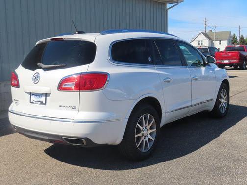 White Frost Tricoat 2017 Buick Enclave Leather