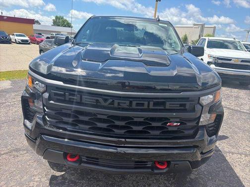Black 2026 Chevrolet Silverado 1500 Custom Trail Boss