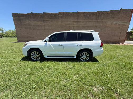White 2010 Lexus LX 570 Base