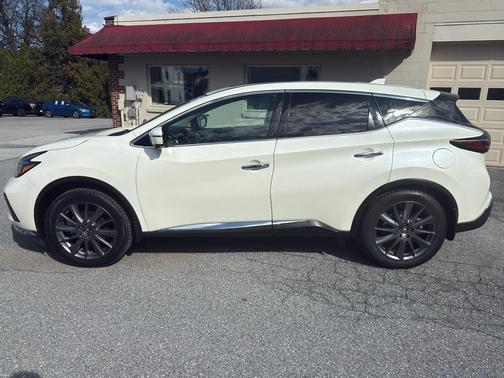 Pearl White Tricoat 2021 Nissan Murano SV Intelligent AWD