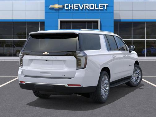Summit White 2026 Chevrolet Suburban LT