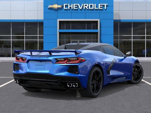 Riptide Blue Metallic 2025 Chevrolet Corvette Stingray w/2LT