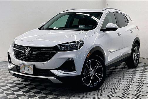 White Frost Tricoat 2020 Buick Encore GX Select