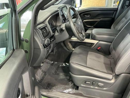 Tactical Green Metallic 2024 Nissan Titan SV