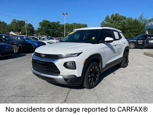 Summit White 2023 Chevrolet Trailblazer LT