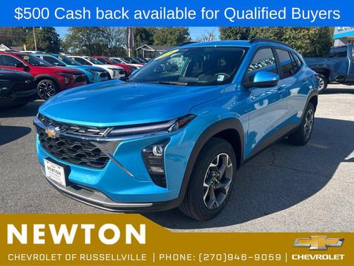 Marina Blue Metallic 2026 Chevrolet Trax LT