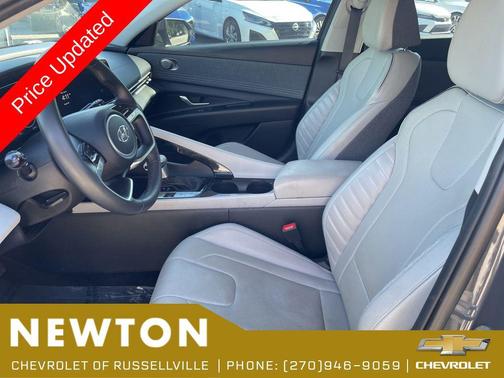 Ecotronic Gray 2023 Hyundai ELANTRA Limited