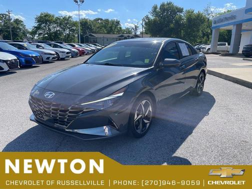 Ecotronic Gray 2023 Hyundai ELANTRA Limited