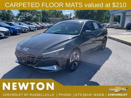 Ecotronic Gray 2023 Hyundai ELANTRA Limited