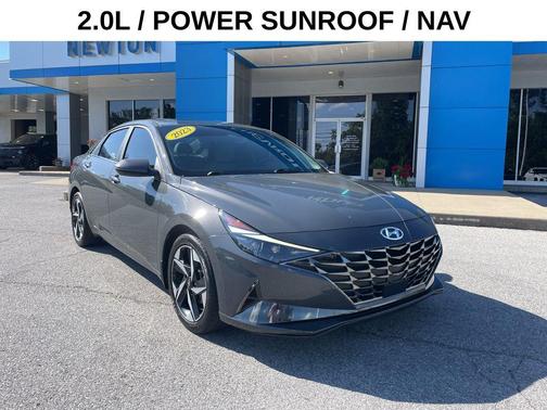 Ecotronic Gray 2023 Hyundai ELANTRA Limited