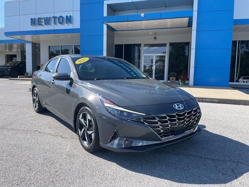 Ecotronic Gray 2023 Hyundai ELANTRA Limited
