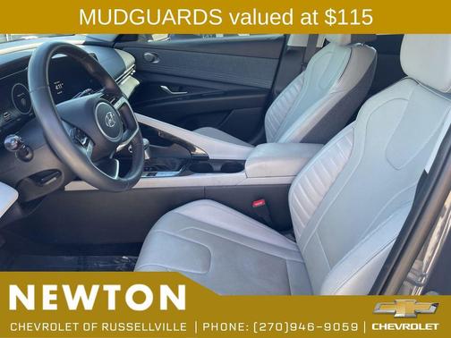 Ecotronic Gray 2023 Hyundai ELANTRA Limited