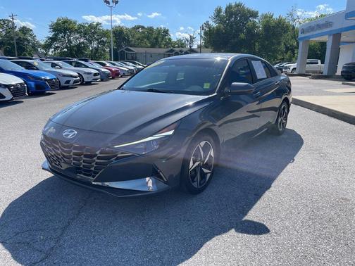 Ecotronic Gray 2023 Hyundai ELANTRA Limited