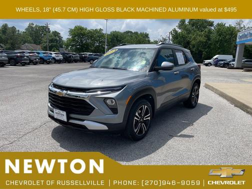 Sterling Gray Metallic 2024 Chevrolet Trailblazer LT