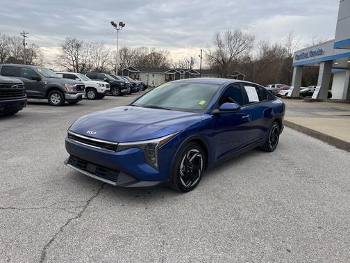 Deep Sea Blue 2025 Kia K4 EX