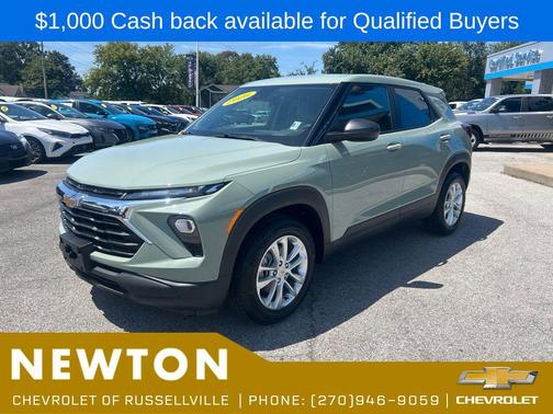 Cacti Green 2026 Chevrolet Trailblazer LS