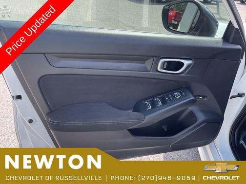 Platinum White Pearl 2023 Honda Civic Sport