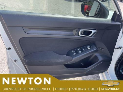 Platinum White Pearl 2023 Honda Civic Sport