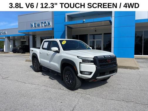 Glacier White 2025 Nissan Frontier PRO-4X