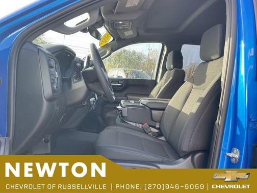 Riptide Blue Metallic 2026 Chevrolet Silverado 1500 Custom