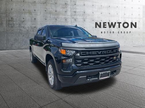 Black 2023 Chevrolet Silverado 1500 Custom