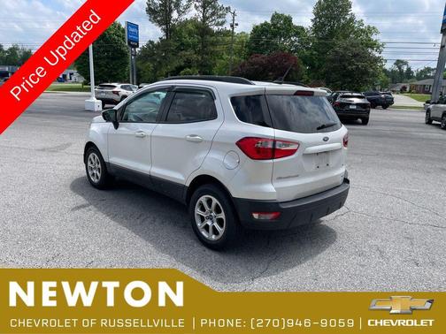 WHITE PLATINUM MET TRI-COAT 2018 Ford EcoSport SE