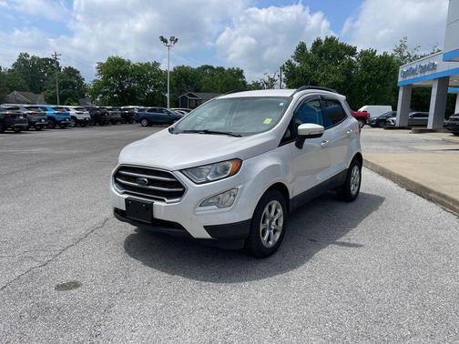 WHITE PLATINUM MET TRI-COAT 2018 Ford EcoSport SE