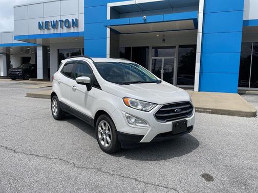 WHITE PLATINUM MET TRI-COAT 2018 Ford EcoSport SE