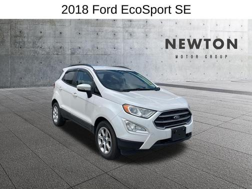 WHITE PLATINUM MET TRI-COAT 2018 Ford EcoSport SE