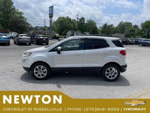 WHITE PLATINUM MET TRI-COAT 2018 Ford EcoSport SE