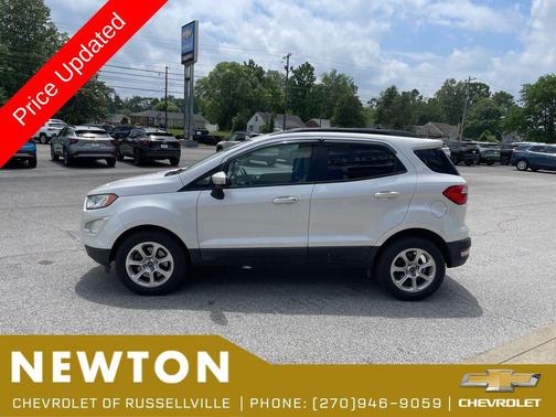WHITE PLATINUM MET TRI-COAT 2018 Ford EcoSport SE