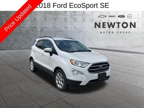 WHITE PLATINUM MET TRI-COAT 2018 Ford EcoSport SE