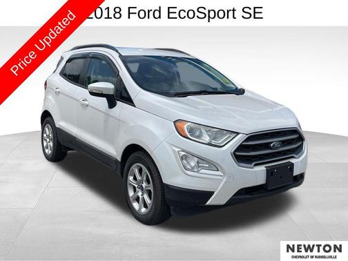 WHITE PLATINUM MET TRI-COAT 2018 Ford EcoSport SE
