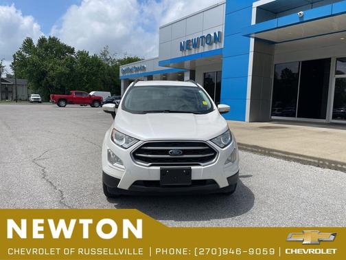 WHITE PLATINUM MET TRI-COAT 2018 Ford EcoSport SE