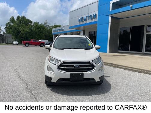 WHITE PLATINUM MET TRI-COAT 2018 Ford EcoSport SE