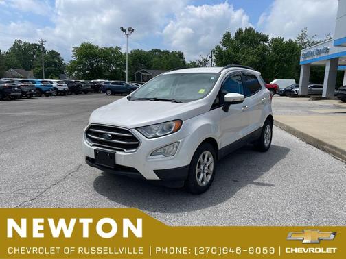 WHITE PLATINUM MET TRI-COAT 2018 Ford EcoSport SE